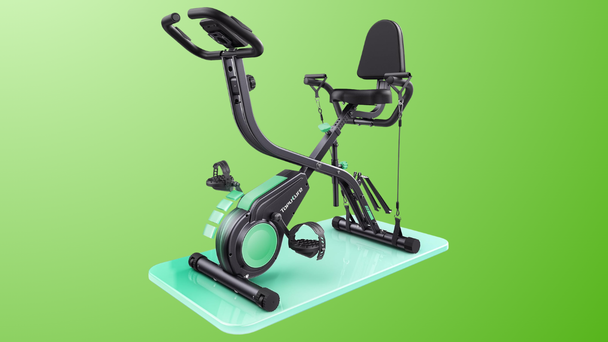 Bicicleta Estática Dobrável Toputure 5 em 1